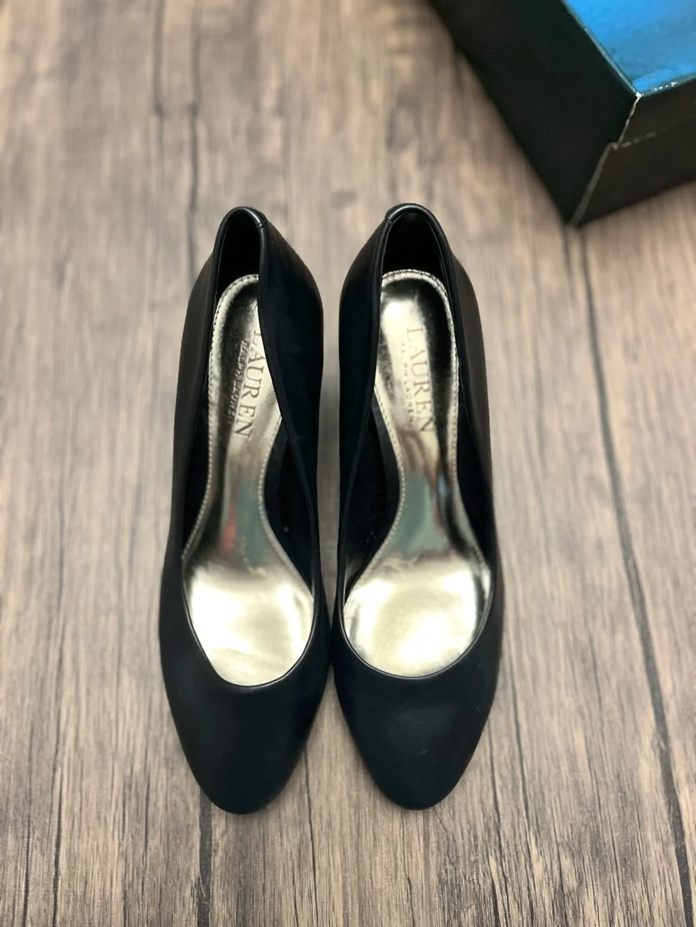 Ralph Lauren Hala Leather Pumps